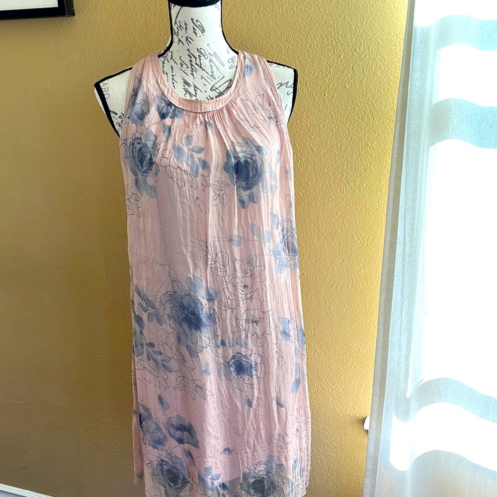 H trend silk dress